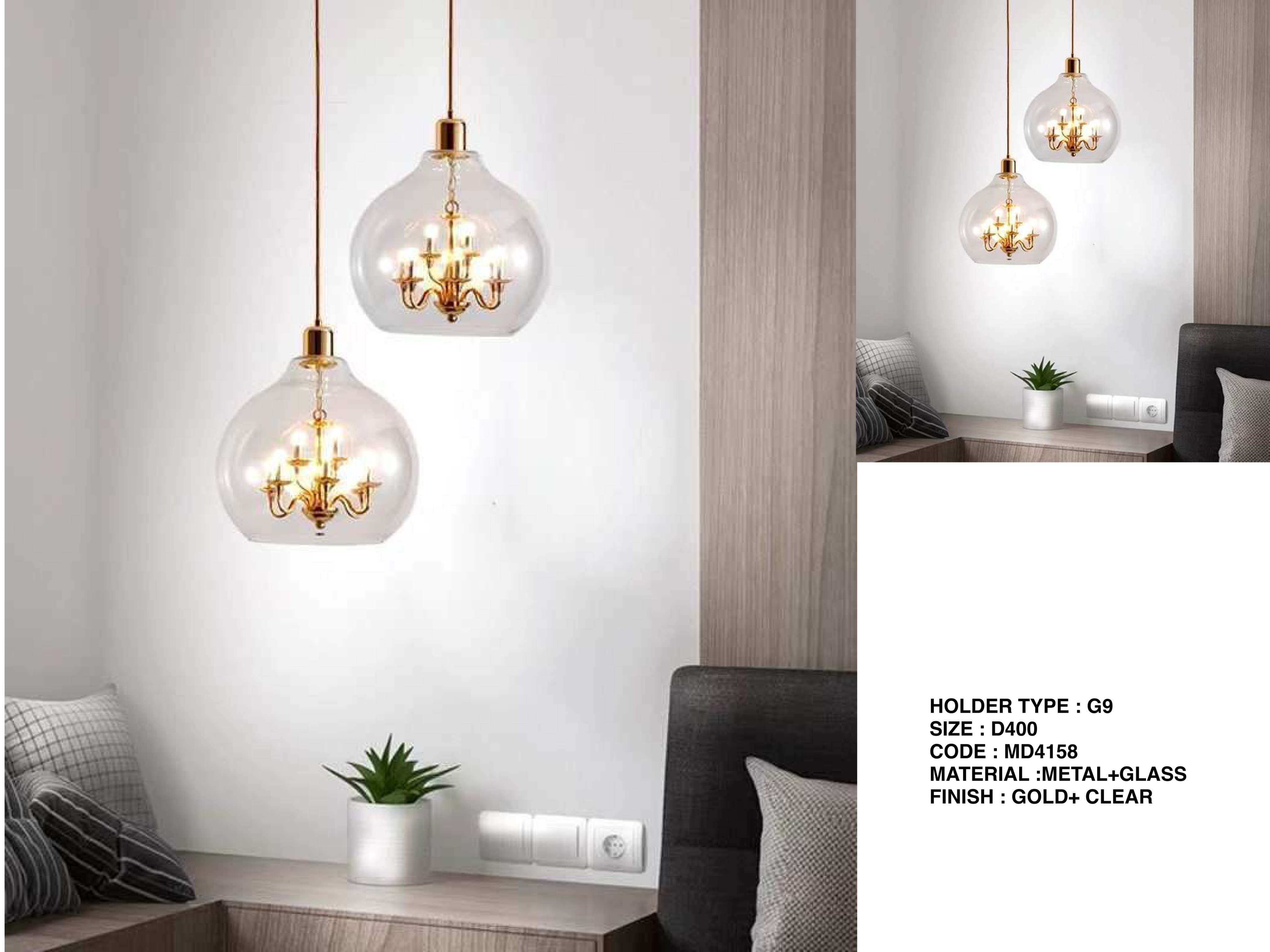 Beyond Lights - Glass Pendant Light- LCHL